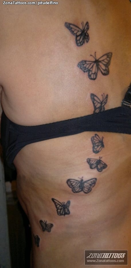 Foto de tatuaje Mariposas, Insectos