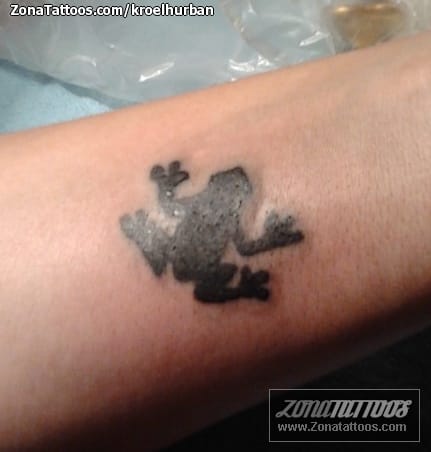 Tattoo photo Frogs, Animals