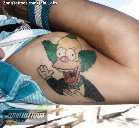 Foto de tatuaje Los Simpson, Series de TV