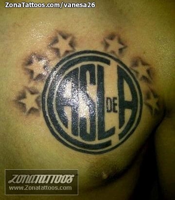 Foto de tatuaje Escudos, Pecho