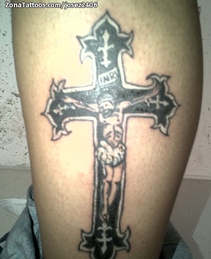 Foto de tatuaje Cruces, Religiosos