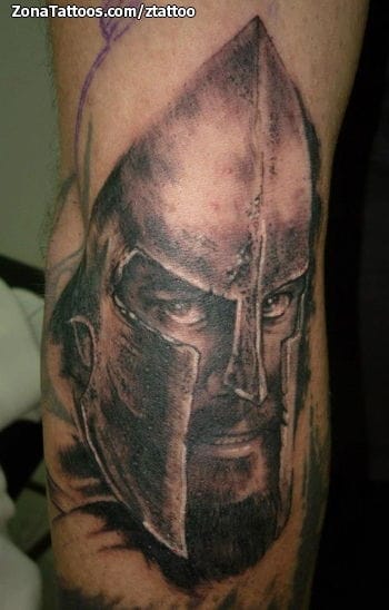 Foto de tatuaje Yelmos, Rostros, Cine