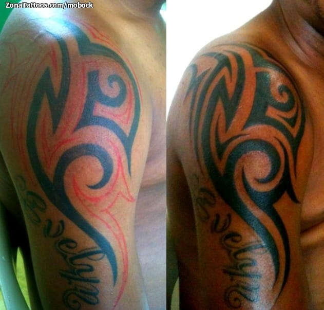 Tattoo photo Tribal, Cover Up