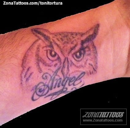 Tattoo photo Animals, Owls, Birds