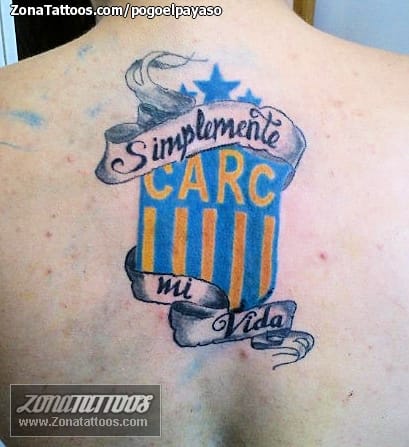 Foto de tatuaje Escudos, Deportes, Fútbol