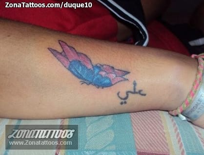 Foto de tatuaje Mariposas, Insectos