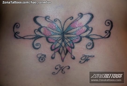 Foto de tatuaje Mariposas, Insectos