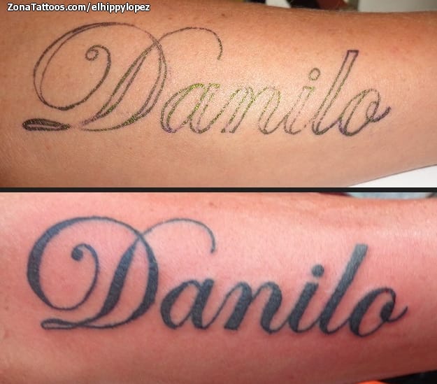 Tattoo photo Letters, Names