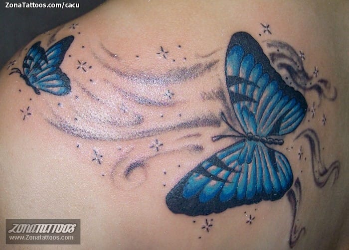 Foto de tatuaje Mariposas, Insectos