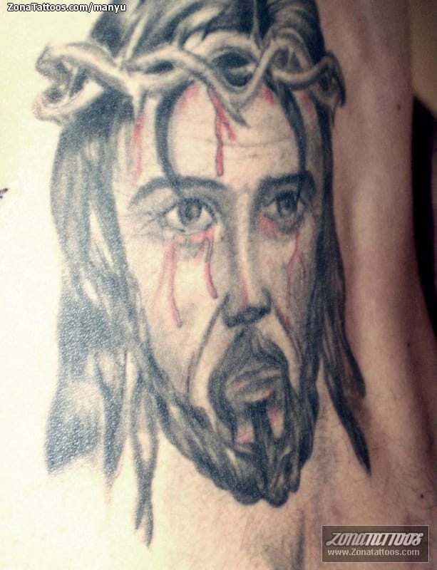 Tattoo photo Christ, Religious