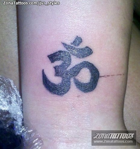 Tattoo photo Om