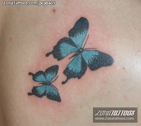 Foto de tatuaje Mariposas, Insectos