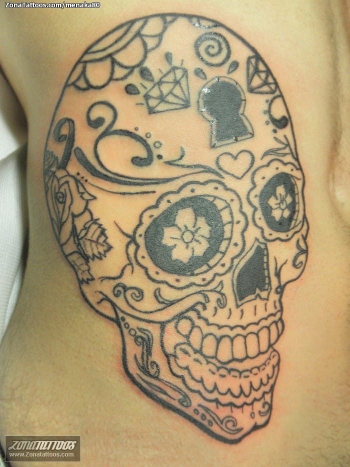 Foto de tatuaje Sugar Skull