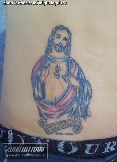 Tattoo photo Christ, Religious