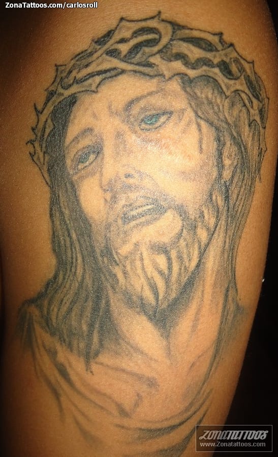 Tattoo photo Christ, Religious