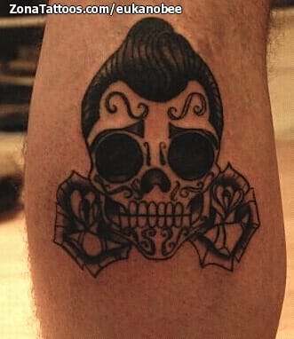 Foto de tatuaje Sugar Skull