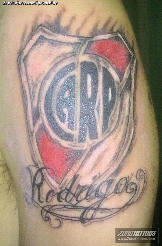 Foto de tatuaje Escudos, Fútbol, Carp