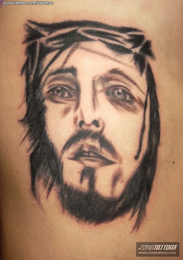 Tattoo photo Christ, Religious