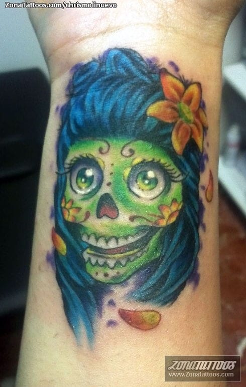 Tattoo photo Sugar Skull