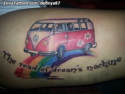 Foto de tatuaje Coches, Vehículos, Furgonetas