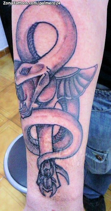 Tattoo photo Snakes, Egyptian, Animals