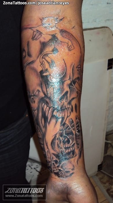 Foto de tatuaje Calaveras