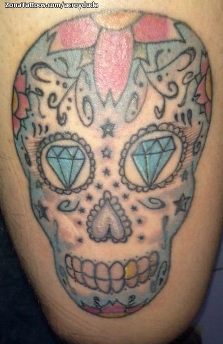 Tattoo photo Sugar Skull