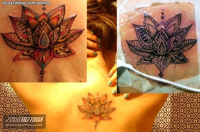 Tattoo photo Lotus, Flowers