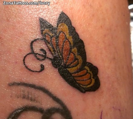 Foto de tatuaje Mariposas, Insectos