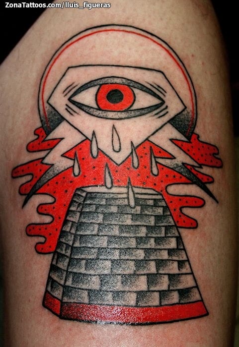 Foto de tatuaje Ojos, Old School