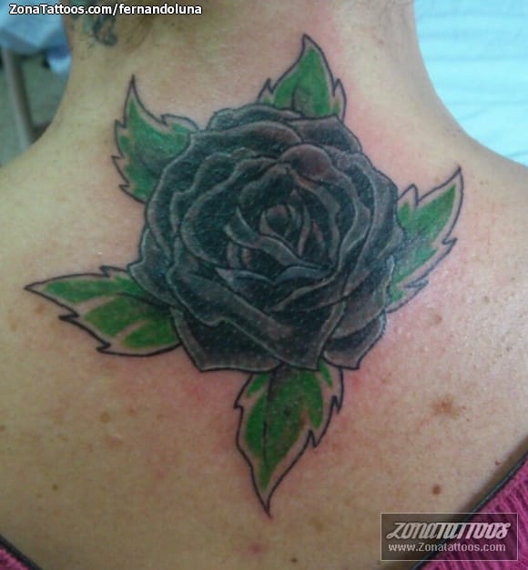 Foto de tatuaje Cover Up, Rosas, Flores