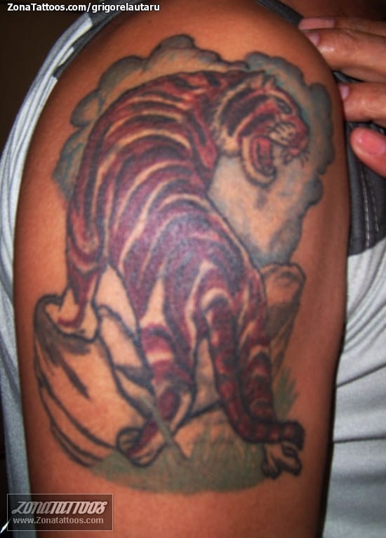 Tattoo photo Animals, Tigers