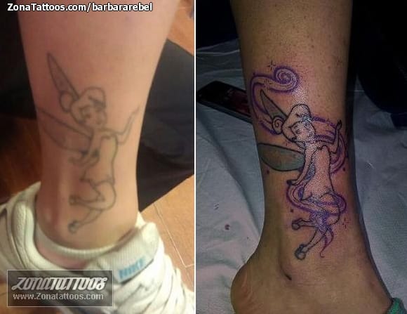 Tattoo photo Tinkerbell, Disney, Fairies