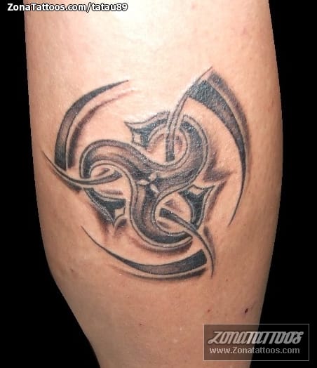 Tattoo of Triskelion