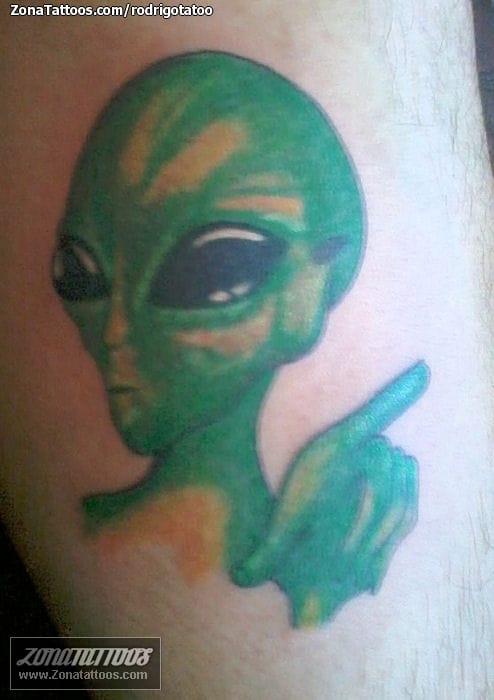 Tattoo photo Aliens