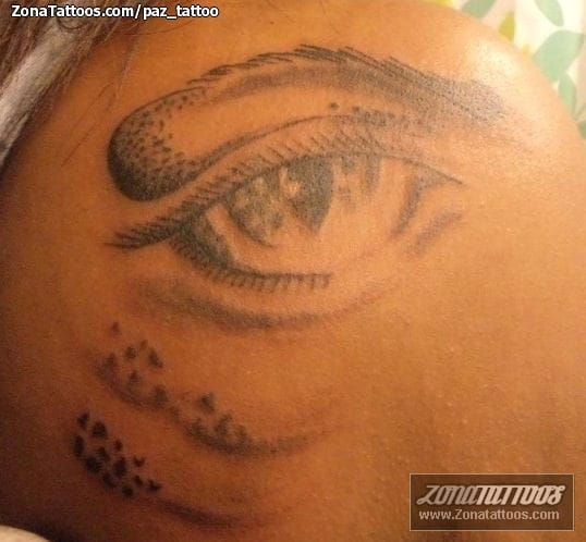 Foto de tatuaje Ojos, Fantasía