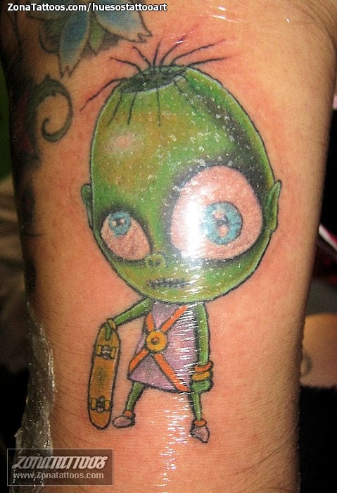 Tattoo photo Aliens