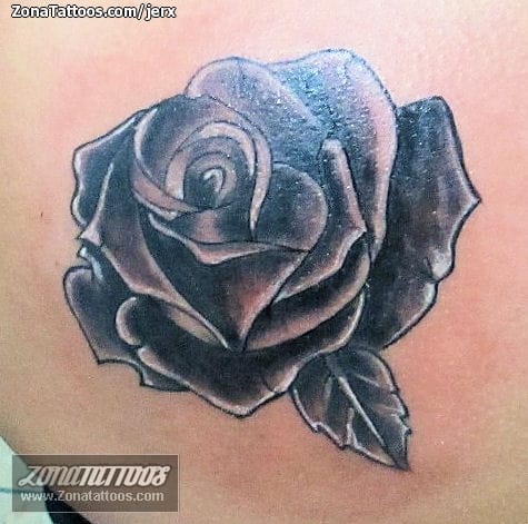 Tattoo photo Roses, Flowers