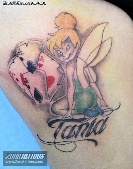 Tattoo photo Tinkerbell, Cards, Disney