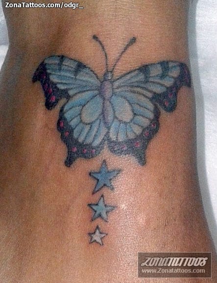 Foto de tatuaje Mariposas, Insectos