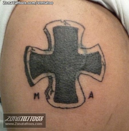 Tattoo photo Cover Up, Crosses