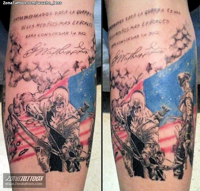 assassins creed brave tattoo by Ray Tutty | tattoo studio | Flickr