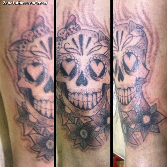 Tattoo photo Sugar Skull