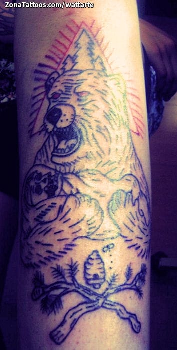 Tattoo photo Bears, Animals