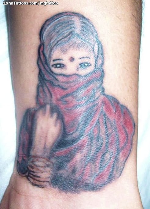 Tattoo photo People, Hindus