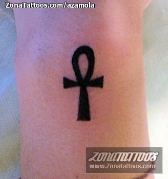 Tattoo photo Ankh, Egyptian