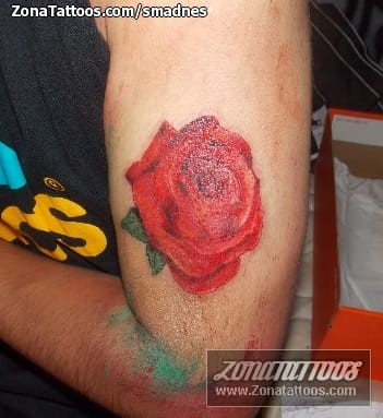 Foto de tatuaje Flores, Rosas