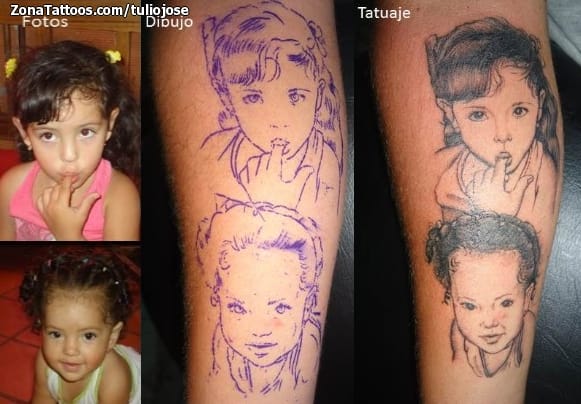 Foto de tatuaje Retratos, Personas, Rostros