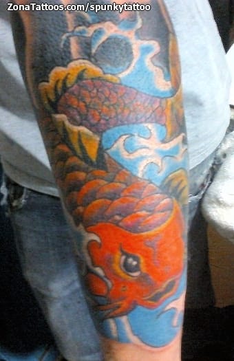 Tattoo photo Koi, Fish, Asian