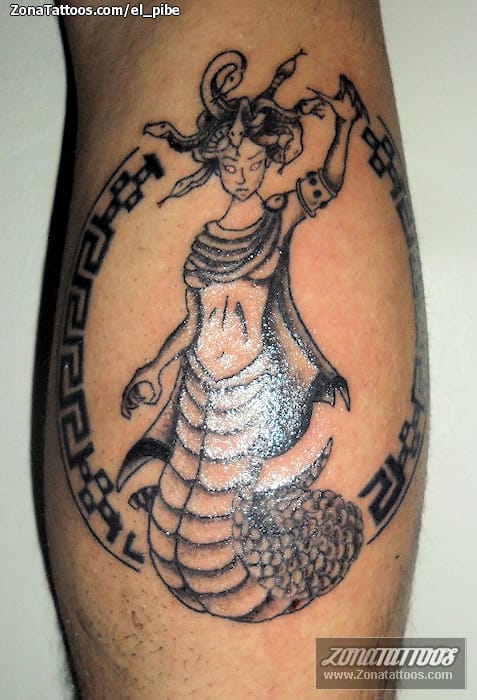 Foto de tatuaje Medusa, Mitología